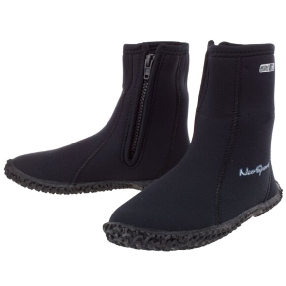 5mm NeoSport Child's and Junior's Wetsuit Boots - Size 2 - Picture 1 of 7